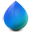 Spotcolor Blue Icon 32x32 png